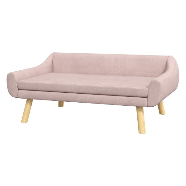 Hondenbank - Knusse - Luxe - Roze