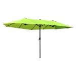Parasol - Greenline - Handcrank - Oval - groen
