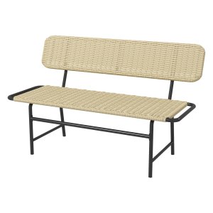 Tweezitsbank - LuxeLiving - Robuust en comfortabel - Khaki