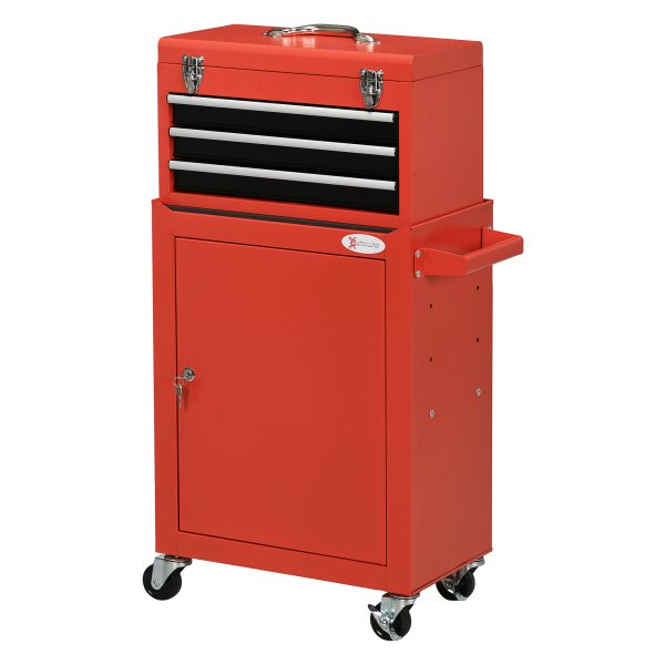 Gereedschapswagen – Professional - Afsluitbaar – Rood