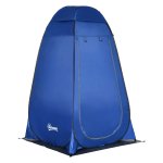 Tent - Draagbare douche/toilet - Mobiele kleedkamer - Blauw