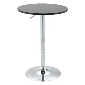 Bistrotafel – Moderne – Hoogte Verstelbaar - Zwart