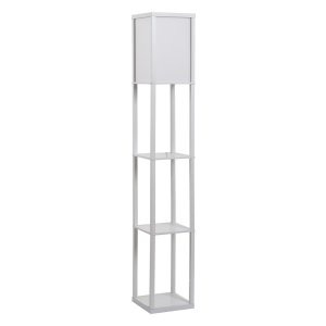 Vloerlamp - Interieurverlichting - E1-MDF - Acrylwit