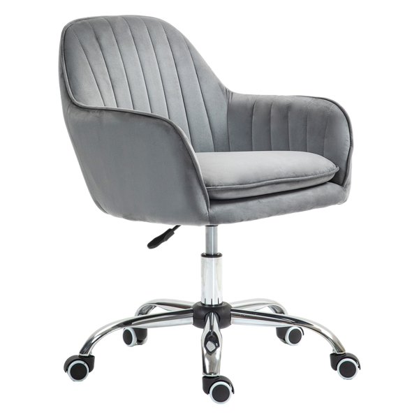 Bureaustoel - Ergonomisch - Draaifunctie - Grijs