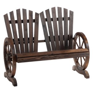 Tuinbank - Rustique Living - Massief hout - Donkerbruin