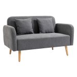 Loveseathoezen - ComfortZone - Waterafstotend - Luxe - Grijs