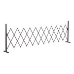 Hekwerk – Barrièresafe - Uittrekbaar – Aluminium - Bruin