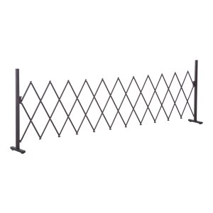 Hekwerk – Barrièresafe - Uittrekbaar – Aluminium - Bruin