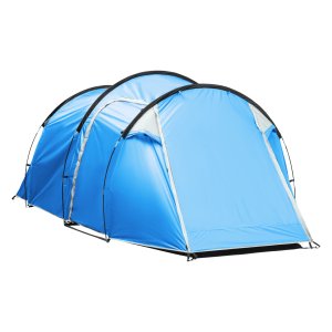 Campingtent - Ruim - Waterdicht - Lichtblauw