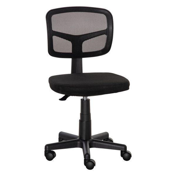 Bureaustoel - Ergonomisch - Verstelbaar en Ruimtebesparend - Zwart