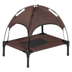 Hondenbed - OutdoorPaws - Verhoogd en ademend - Koffiekleur