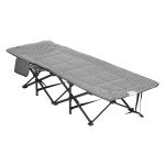 Vouwbed - OutdoorGear - Draagtas - Becherhouder - Zwart
