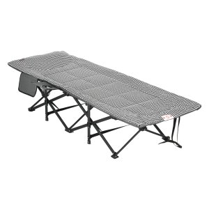 Vouwbed - OutdoorGear - Draagtas - Becherhouder - Zwart