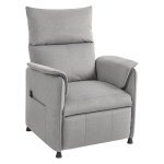 Fauteuils - Relaxfauteuil - Stille motor – Geheugenfunctie - Grijs
