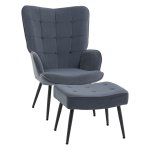 Stoel - Luxe Comfort - Ontspannend - Blauw