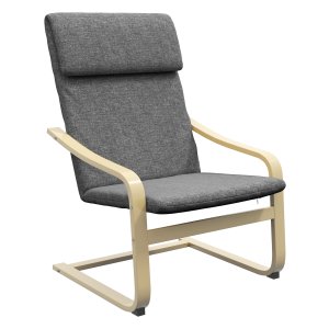 Fauteuil - RelaxingLife - Comfortabel - Draaibaar - Donkergrijs