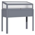 Tuinbed - Groenrijk - Verhoogd - 2-in-1 kas - Grijs