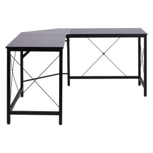 Hoekbureau - Angle Desk - L-vormig - Zwart
