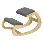 Knieststoel - Ergonomisch - Schommelend - Grijs