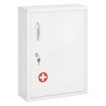 Muurmedicijnkastje – StaalCraft – Met slot – Wit