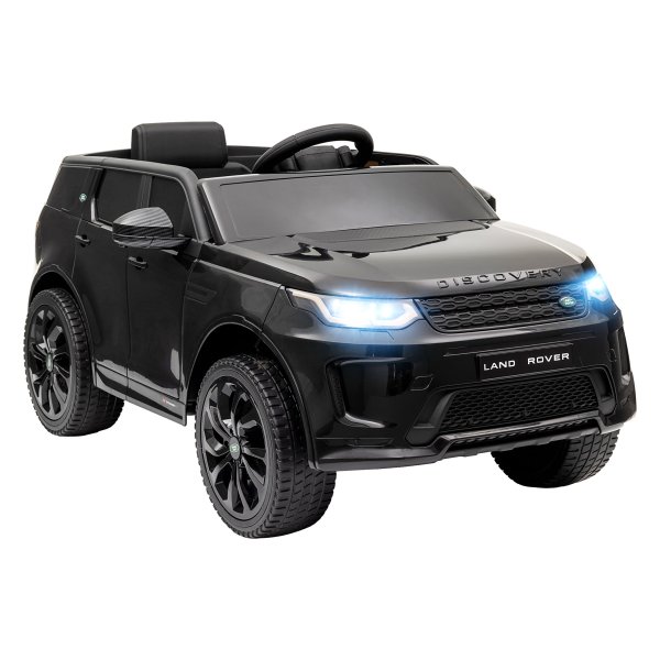 Kinderauto - Elektrisch - LED-verlichting – Muziek - Zwart