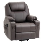 Massagestoel - Luxe uitvoering - Sta-op hulp - Bruin
