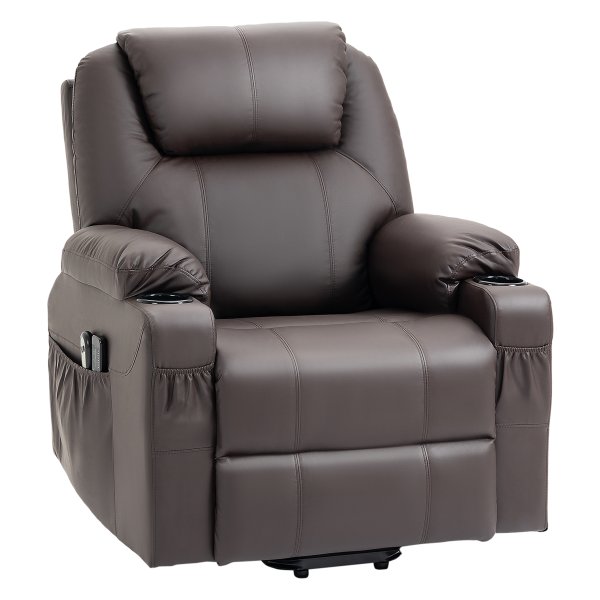 Massagestoel - Luxe uitvoering - Sta-op hulp - Bruin