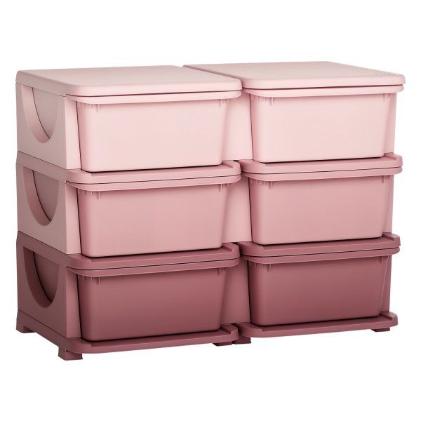 Opbergkast - Kinderparadijs - Speelgoedorganizer - Roze