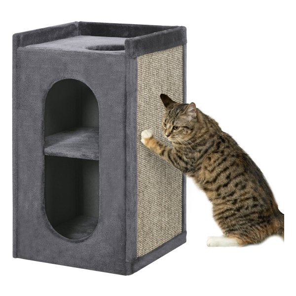 Kattentoren - Krabbak - 2 grotten - 2 verdiepingen - donkergrijs