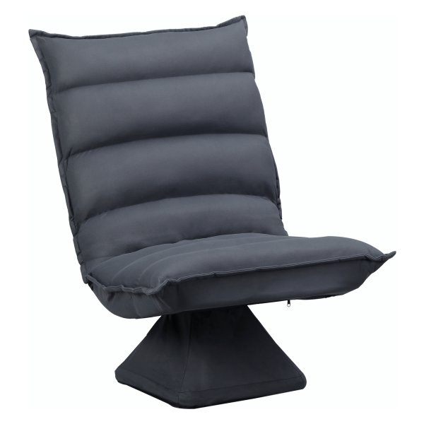 Fauteuilbank - ComfortLiving - Verstelbare rugleuning - Draaibare basis - Donkergrijs
