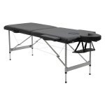 Massagebankzones - Luxxus - 7 zones - verstelbaar - zwart