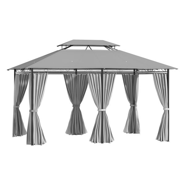 Tuinpaviljoen - Waterdicht - Stevig - Grijs