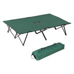 Campingbed - Opvouwbaar - Draagtas - Staalzwart