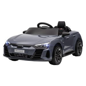 Auto voor kinderen - voertuig - afstandsbediening, muziek - grijs