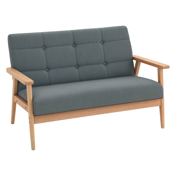 Loveseat - Compact design - Tweezits - Grijs