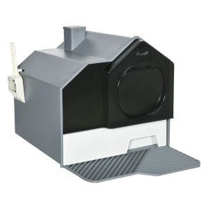 Kattenbakfilter - LuxePaws - Vloerzeef - Geurfilter - Grijs