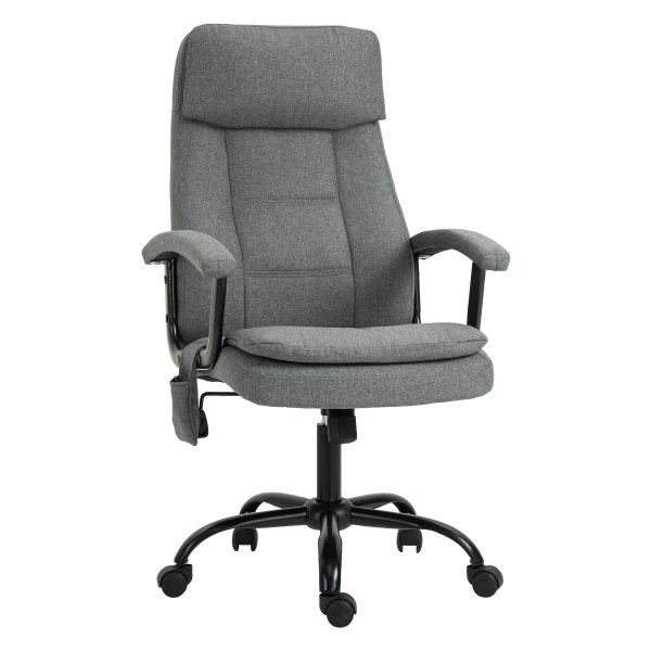 Massagestoel – OntspanRelax - Ergonomisch ontwerp – Lendenwervelmassage - Grijs