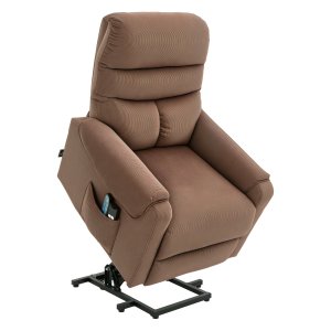 Massagestoel - Elektrische sta-op hulp - Massage & warmte - Bruin