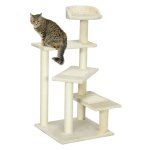 Klimpaal - HappyPets - Sisalscratcher - Klimboom - Beige