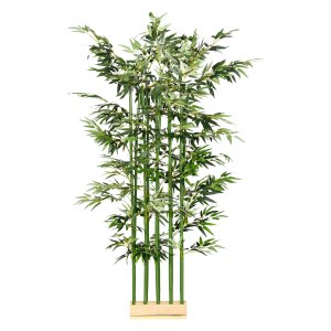Decoratieve Kunstbamboeplant - Natuurlijke uitstraling - Gemakkelijk te onderhouden – Groen