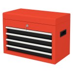 Gereedschapskist - SterkCraft - 4 laden – slot - rood