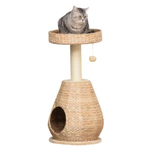 Krabmeubel - Kattenfeest - Speelplezier - Geel
