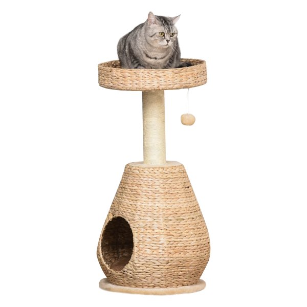 Krabmeubel - Kattenfeest - Speelplezier - Geel
