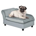 Hondenbed - Comfort Deluxe - Pluche - Ventilator - Lichtblauw