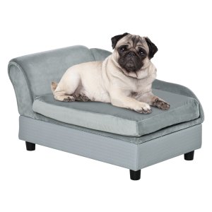Hondenbed - Comfort Deluxe - Pluche - Ventilator - Lichtblauw