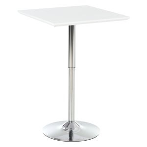 Pubtafel - Bistrotische - Verstelbaar - Wit
