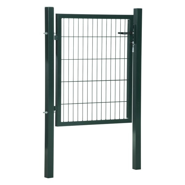 Tuinpoort – Groene stalen - Met slot - Inclusief sleutels