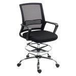 Ergonomische Bureaustoel - verstelbaar en draaibaar - zwart
