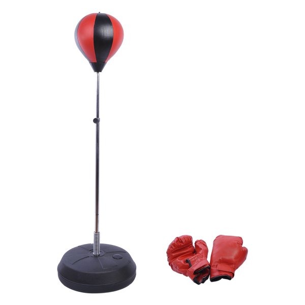 Boksbal - - Verstelbare Hoogte - Rood
