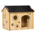 Hondenhut - - Ventilatieopeningen - MDF Eiken